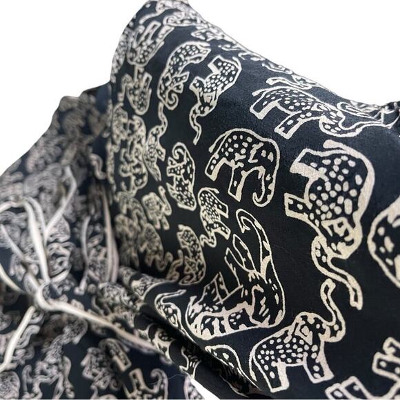 Maeve Novelty Elephant Print Faux Wrap Dress, Career, Cocktails, Party, Summer S - Picture 6 of 7